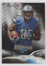 2014 Topps Platinum Rookies Black Refractor Eric Ebron #140 0a3