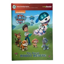 Paw Patrol The Great Robot Rescue Leap Reader Book Hardcover Interactive Reader