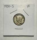 1930-S Mercury Dime 10C SILVER - Very Fine (VF)