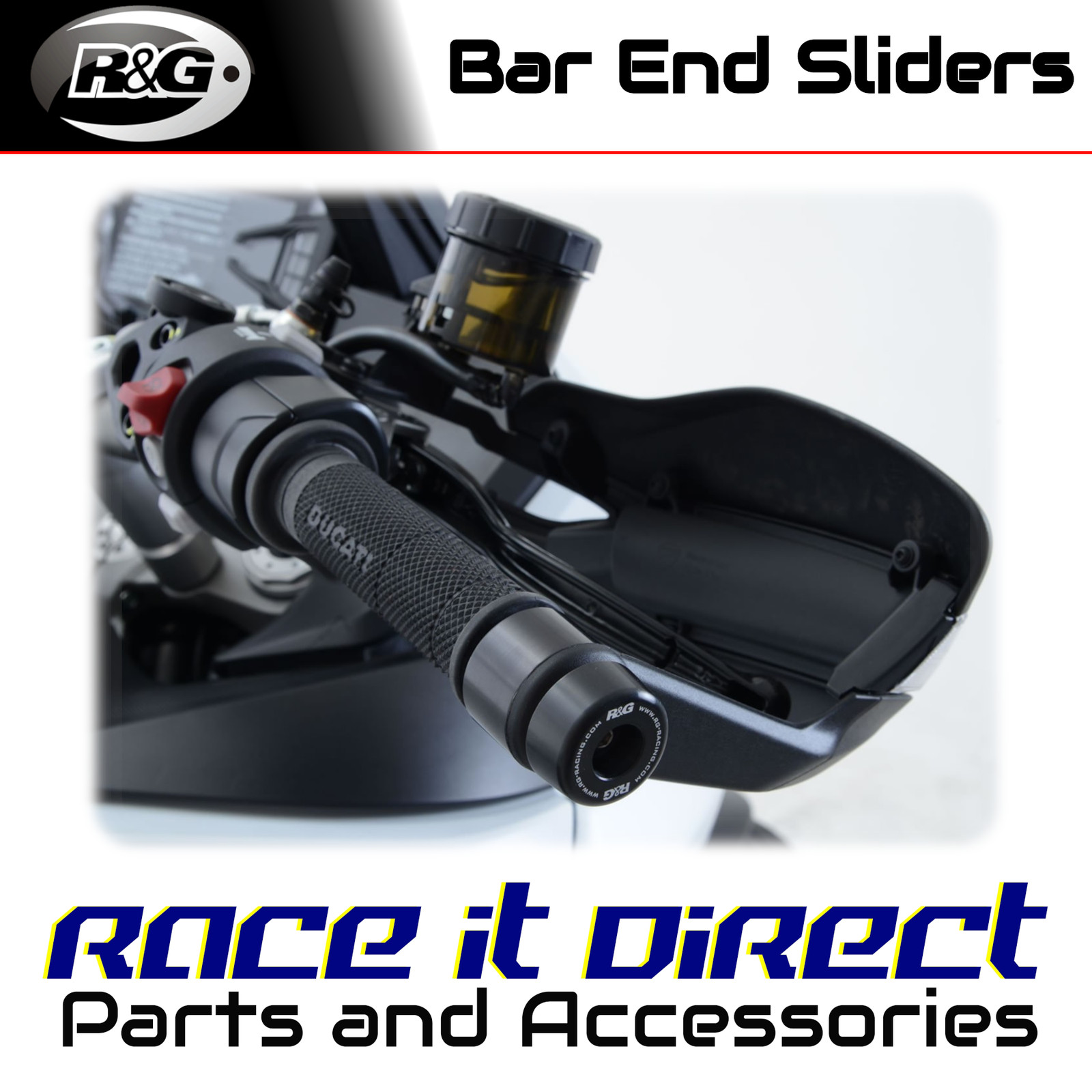Bar End Sliders for Ducati Multistrada 1260 2018-2020 R&G