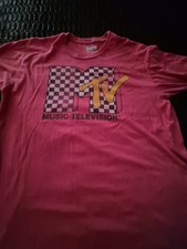 CLASSIC MTV T SHIRT, SIZE LARGE