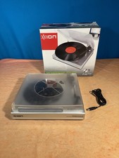 ION Power Play USB Turntable / Vinyl Digitizer Brand Works Good Box And Cable