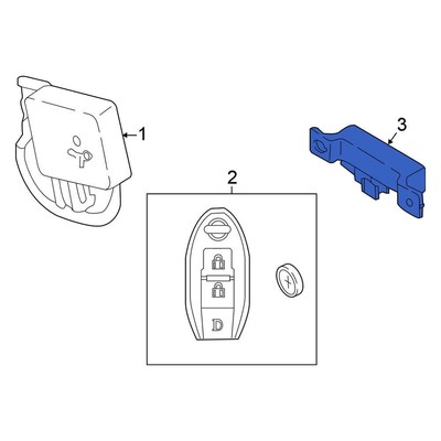 Nissan 285E5C997A Keyless Entry Antenna
