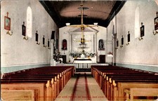 Postal San Luis Obispo CA INTERIOR MISIÓN SAN LUIS OBISPO DE j/26 BB4525