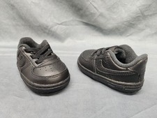 Nike Force 1 Crib CB Sneakers Slip-On Black Toddlers Size 4 NEW IN BOX