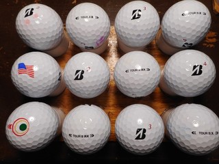 12 BridgeStone 2024/2025 Tour BX Mint AAAAA Used Golf Balls