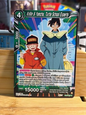 KRILLIN & YAMCHA, TURTLE SCHOOL EXPERTS BT22-061 Dragon Ball Super TCG NM