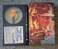 Indiana Jones and the Temple of Doom Betamax Tape Paramount 1986 BETA 1643