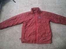 Patagonia Kids Nano Puff Jacket Red Size Medium/10