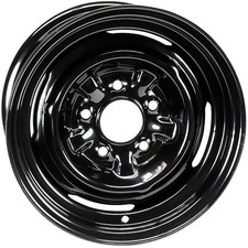 For Chevy Nova 69-73 Oer A8500504 Dog Dish Black 14x6 Steel Factory Wheel For Chevy Nova 69-73 Oer A8500504 Dog Dish Black 14x6 Steel Factory Wheel