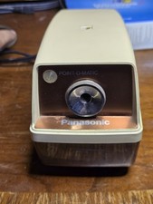 Vintage Panasonic Point-O-Matic Electric Pencil Sharpener KP-33A Made in...