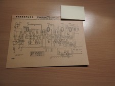 STASSFURT   GWL 37     Röhrenradio Schaltbild      ! keine Kopie!