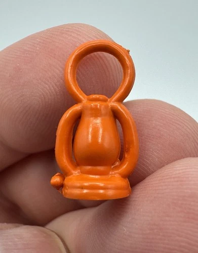 Orange Lantern – Marx Playset Accessory Arctic Explorer IGY Satellite Base Vtg