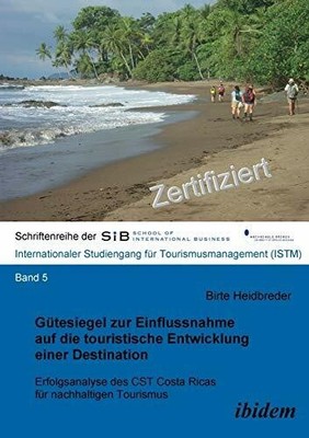 Gütesiegel zur Einflussnahme auf die touristische Buch ibidem-Verlag