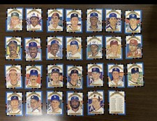Donruss 1988 Diamond Kings Complete 27 Card Set, Excellent Condition.