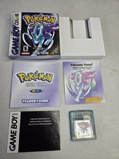 Pokemon Crystal Gameboy Color Nintendo Misprint Complete in Box