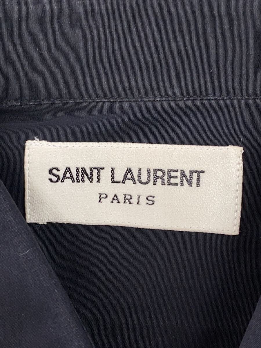 Camicia manica lunga SAINT LAURENT 2018 taglia 38 cotone nero 564269