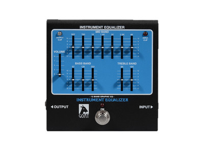 Goat Designs Blue Series 12-Band Graphic Equalizer Pedal-FREE SHIPPING TO USA