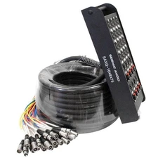 SAXQ 16x8x75 16 Channel 75' Snake Cable XLR & TRS