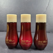 3 x 20ml Su:m37 Sum37 Flawless Regenerative Emulsion