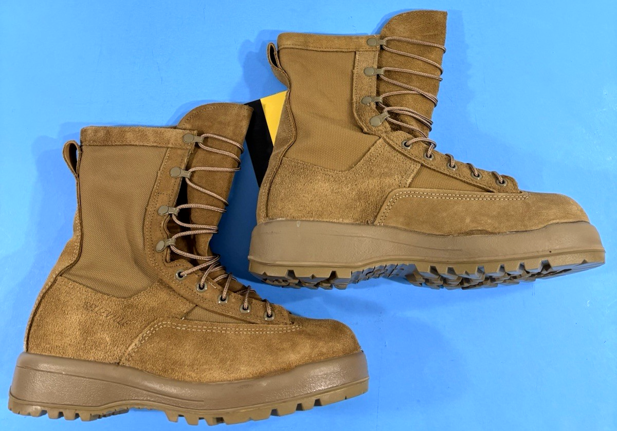 NIB 8.5 WIDE MENS BELLEVILLE C790 WATERPROOF FLIGHT & COMBAT BOOTS