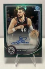 2025-26 Bowman Chrome Ivica Zubac Reptilian Green Refractor Auto /99 - Clippers
