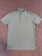Masters Tech Golf Polo Green Men  s Medium Golf Shirt