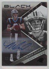 2022 Panini Black Rookies Auto 10/50 Matt Corral #128 Auto 14zz