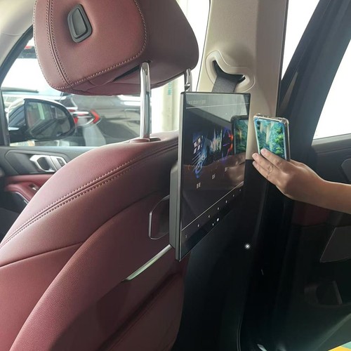 NEW ID9 UI Style TV Rear Seat Screen For 2026 BMW 5 Series Car Headrest Monitor - Foto 7 di 8