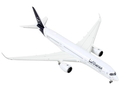 Airbus A350-900 Commercial Aircraft Lufthansa - D-AIXP White with Dark Blue T...