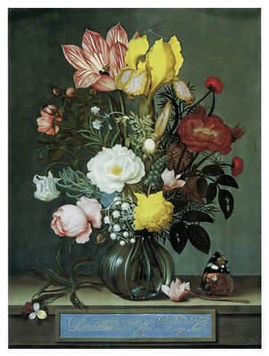 13675.Decor Poster.Home Interior design.Wall Art.Bosschaert Painting Flowers