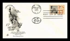 US COVER STATUE OF LIBERTY 15C AIR MAIL FIRST DAY ISSUE ARTCRAFT
