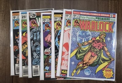 Warlock #9 10 11 12 13 14 15 Marvel Comics 1975 Jim Starlin Thanos Magus