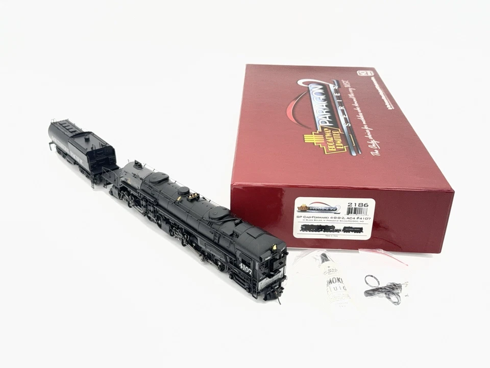 Broadway Limited - HO - SP - 4-8-8-2 AC4 Cab-Forward #4107 - DCC - Train #2186 - Image 2 of 4