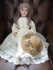 Antique Bisque Head Doll, Armande Marseille Doll, 24", 61cm