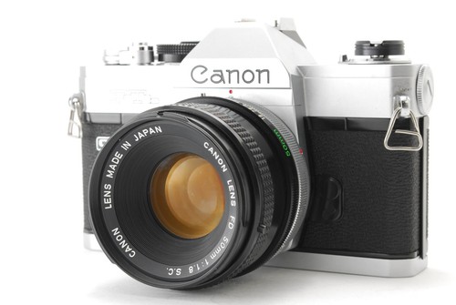【Exc+5】 Canon FTb-N FTb QL Late Model Camera FD 50mm f1.8 S.C Lens From JAPAN