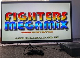 Fighters Megamix Sega Saturn PAL Game - Disc Only In Jewel Case TESTED