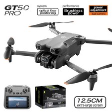 GT5 Drone with Dual Camera,Foldable,Large Screen Remote,2 Battery Long Flight