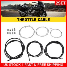 2SET Kit Motorcycle Scooter Clutch Brake Throttle Line Universal Cable Harness