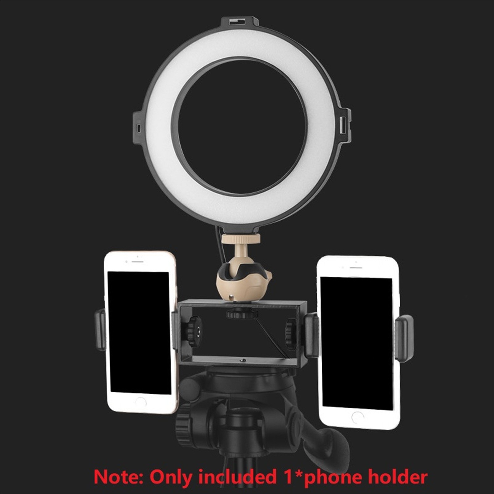 1 PC Dual Position Mobile phone Clip Desktop Multi-function Phone Holder
