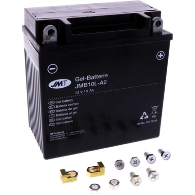 Motorradbatterie YB10L-A2 Gel JMT motorcycle battery Z GN XV GT TU GSX GNX GS Da