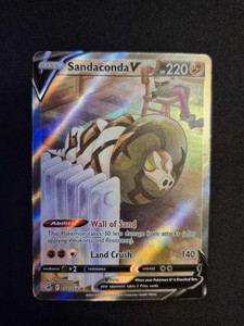 Sandaconda V 252/264 NM - ultra Rare Alternate Art - Fusion Strike
