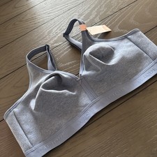 NWT Cacique cotton collection unlined full coverage no-wire 44D