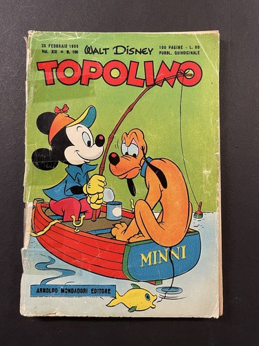 TOPOLINO LIBRETTO 109 Del 25 Febbraio 1955 - Foto 1 di 5