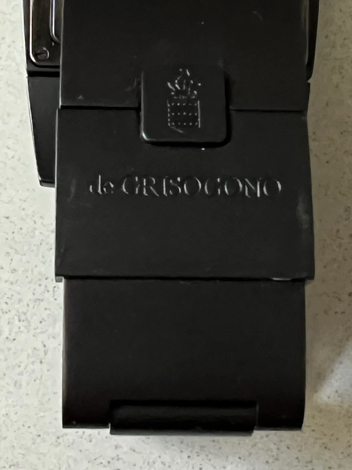 DeGrisogono Instrumento No. Uno Men's Watch automatic black stainless - Image 2 of 4