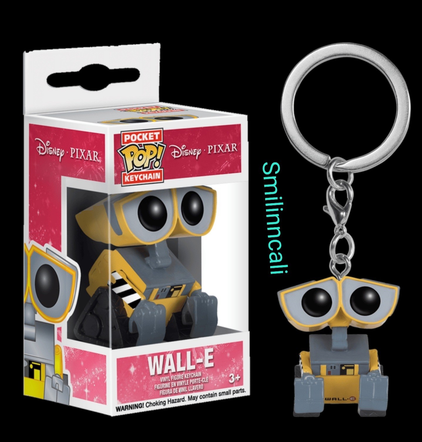 WALL-E Exclusive Disney WALL-E Funko Pocket Pop! Keychain 