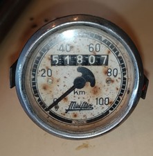 Meister Tachometer Original, komplett, Zustand siehe Fotos, technisch ok D:60mm