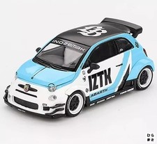 Abarth 595 LB-WORKS x Abas Works IZTK LHD 1/64 Scale Mini GT
