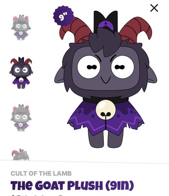 Youtooz * Cult of the Lamb - The Goat * Plush (9in) * NEW * In