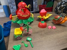 Strawberry Shortcake Big Berry Trolly/Snail Cart and Berry Cycle Trike Toy